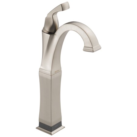 Delta Dryden 1Hl Vessel Bathroom Faucet with Touch2O.xt Technology SpS 751T-SP-DST